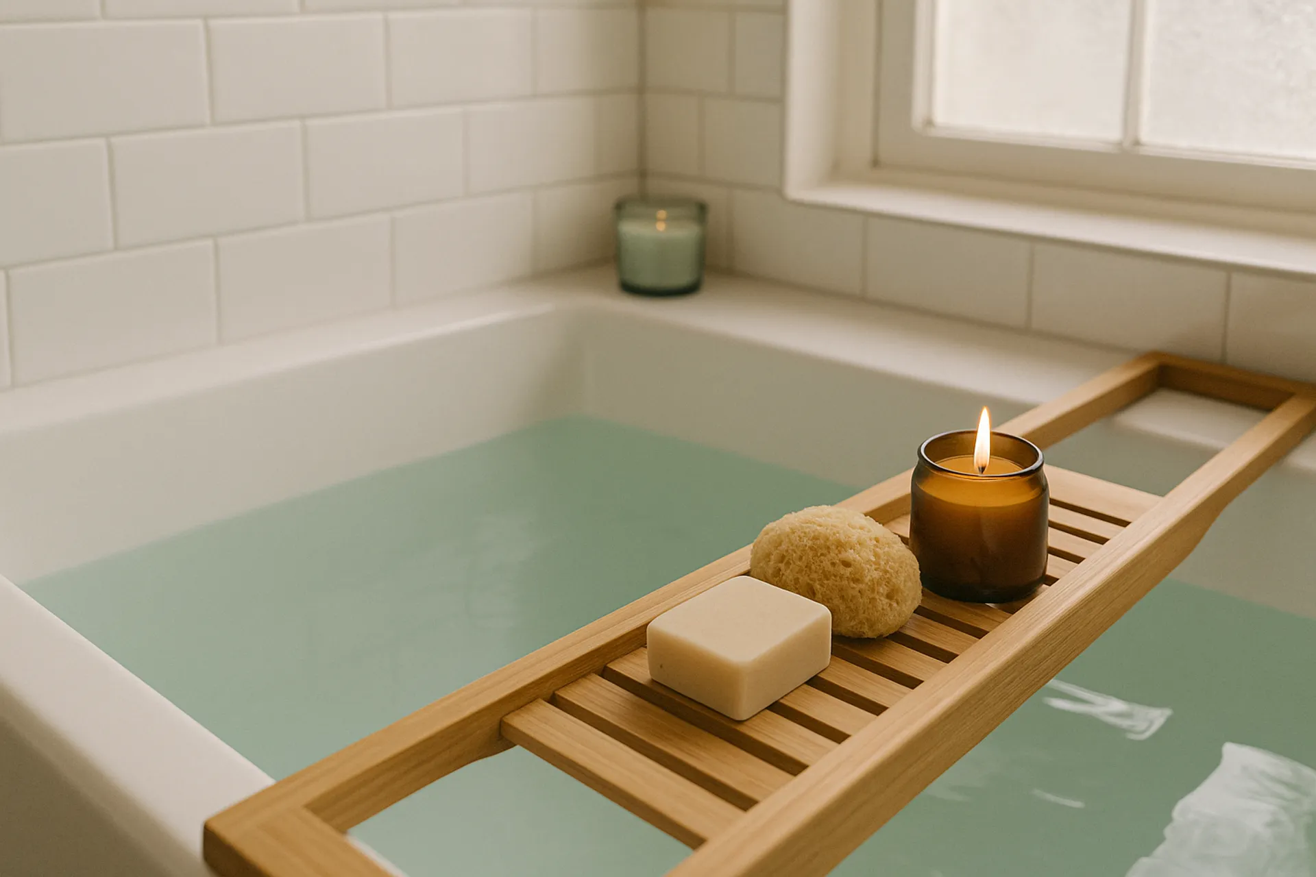 입욕과 명상: 따뜻한 물 15분의 효과