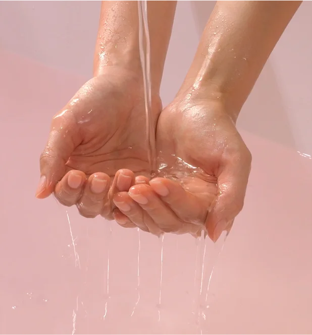 When water transforms into a soft pink jelly,